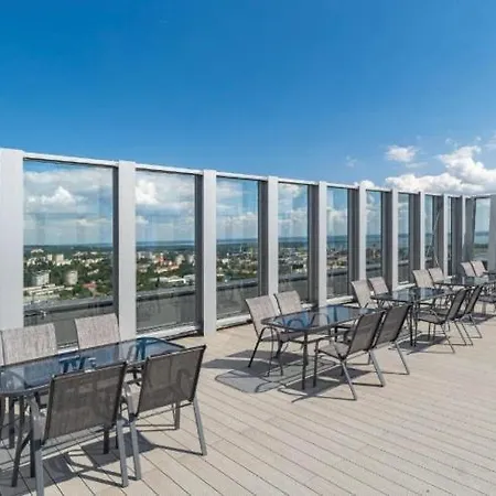 Hanza Tower White - 25 & Pool & Jacusi & Sauna Szczecin